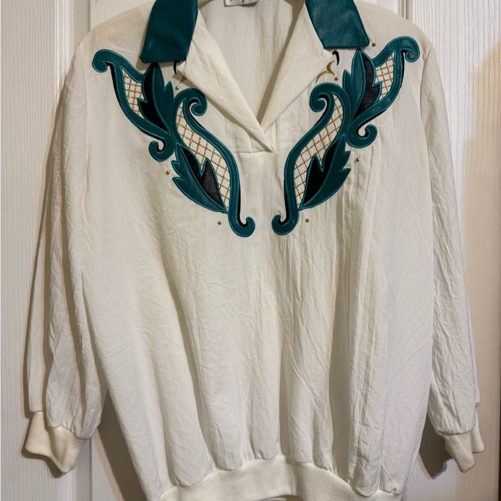 4 piece blouse, jacket, pants, skirt